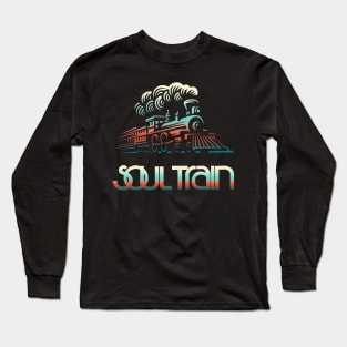 Soul Train Steam Train Long Sleeve T-Shirt